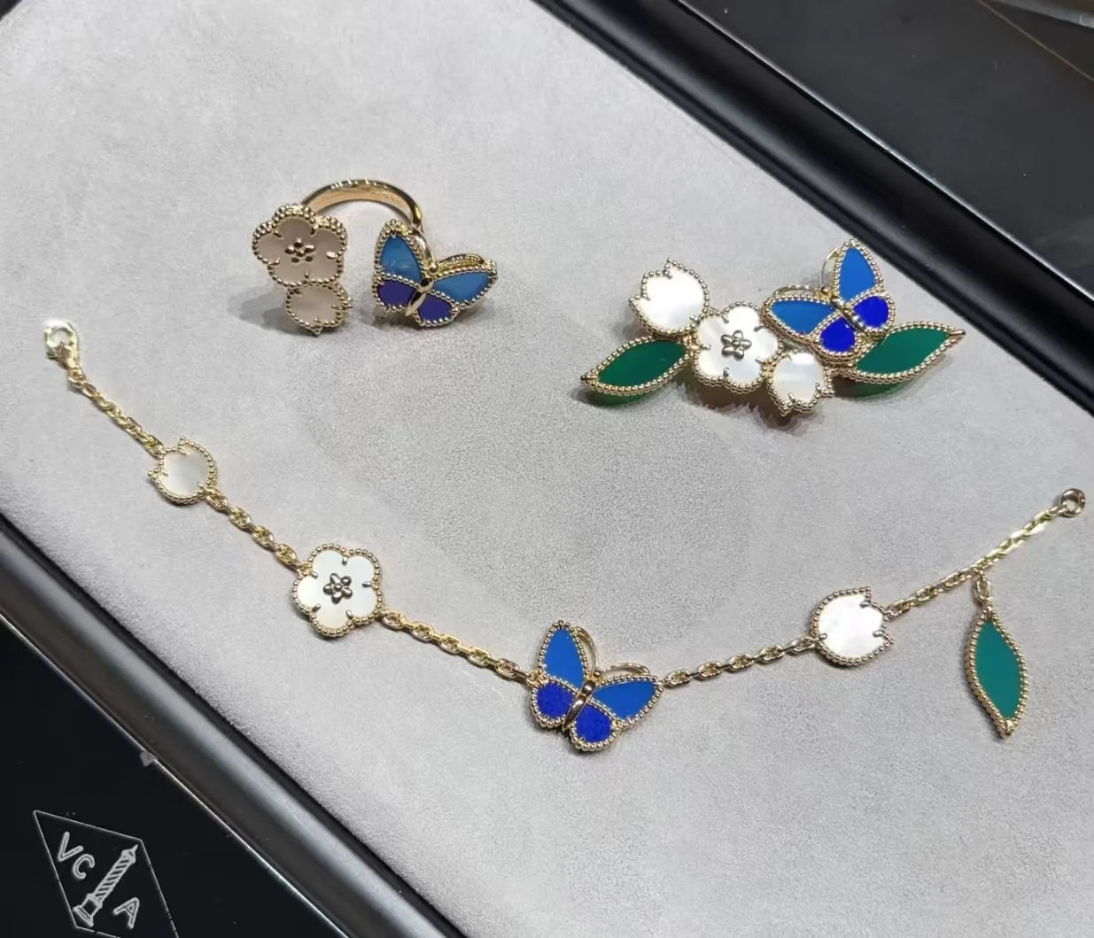 [BLUE TEARS] LUCKY SPRING GOLD RING