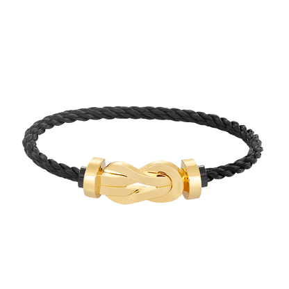 [BLUE TEARS]CHANCE LARGE 8 FIGURE BUCKLE NO DIAMOND BRACELET GOLD