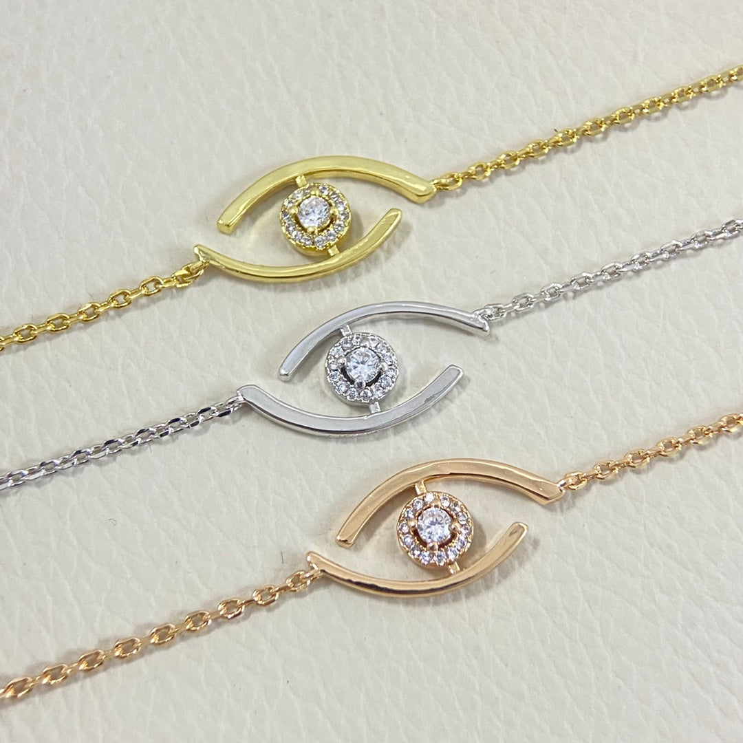 [Blue Tears Jewelry]Lucky Eye Pave-Set Diamond Bracelet