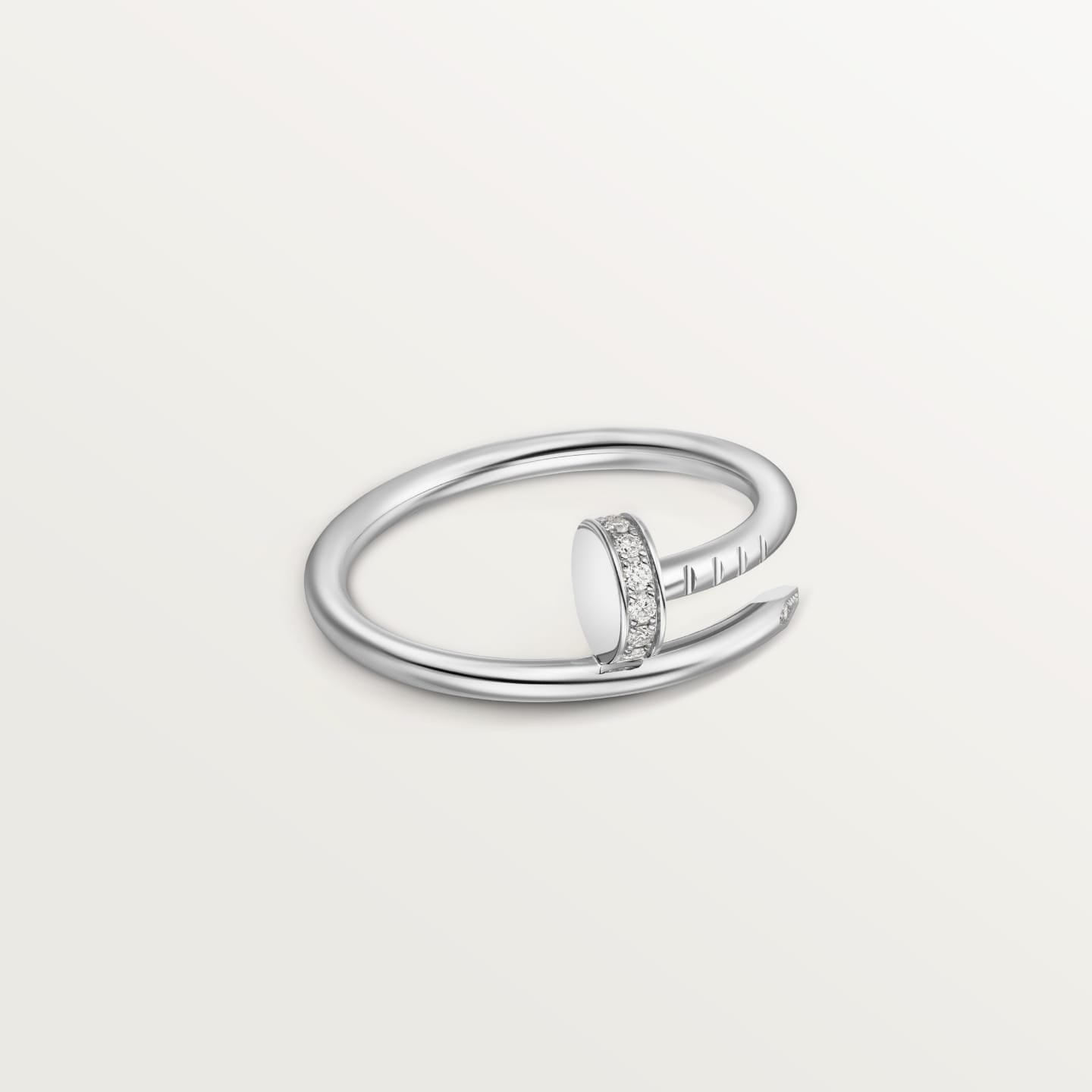 [Blue Tears Jewelry]JUSTE 1.8MM HALF DIAMOND RING