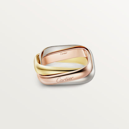 [Blue Tears Jewelry]TRINITY 3.5MM CUSHION RING COLLECTION