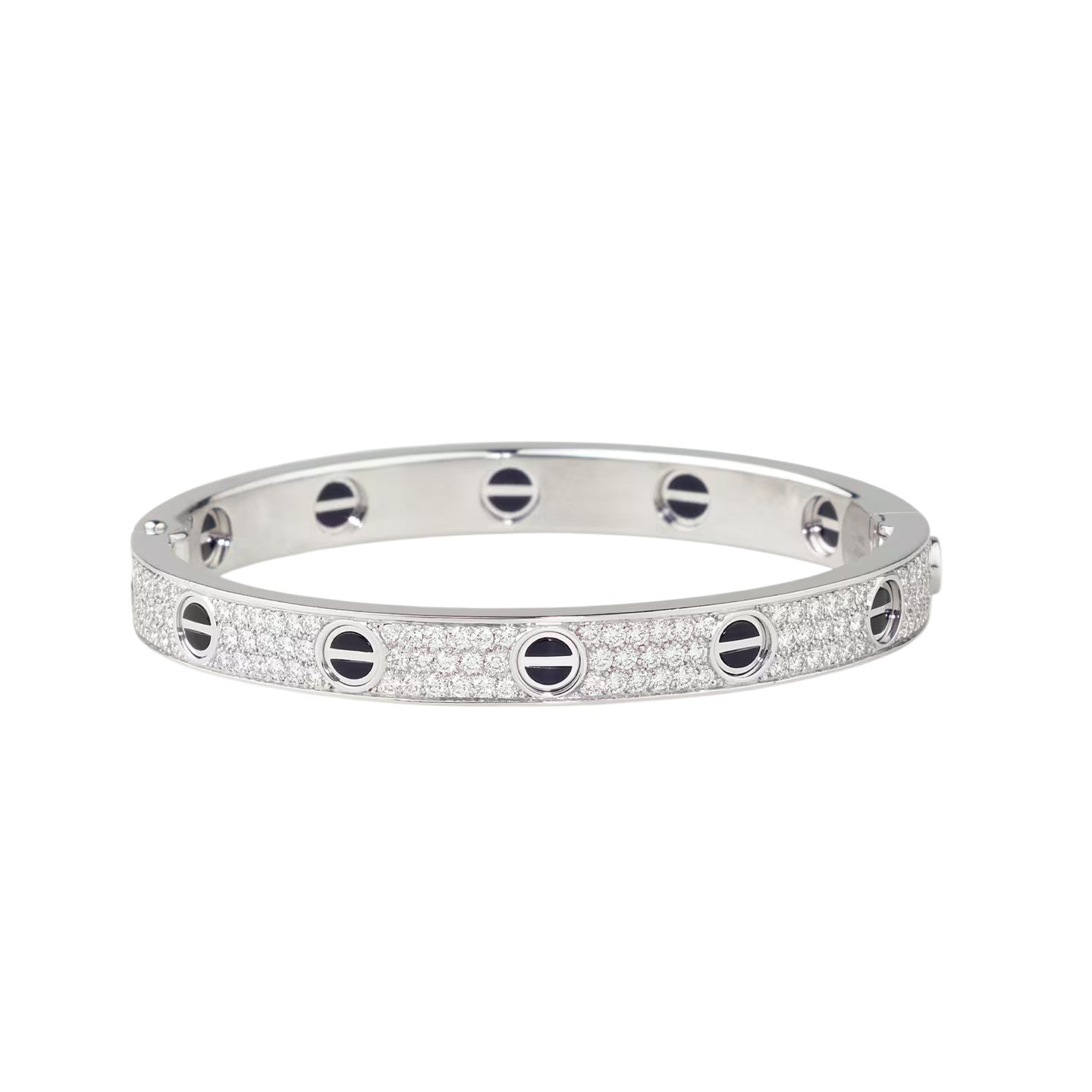 [Blue Tears Jewelry]LOVE BRACELET 6.1MM DIAMOND-PAVED CERAMIC
