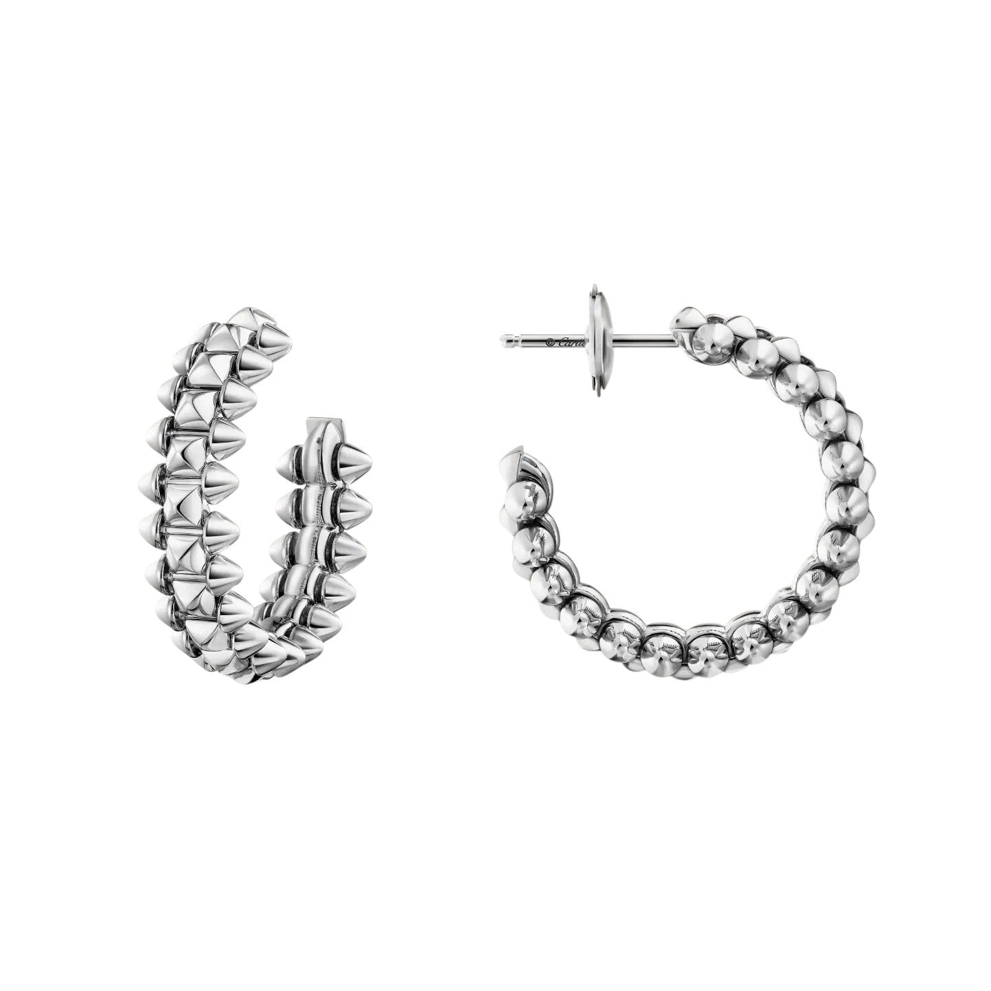 [Blue Tears Jewelry]CLASH SMALL HOOP EARRINGS
