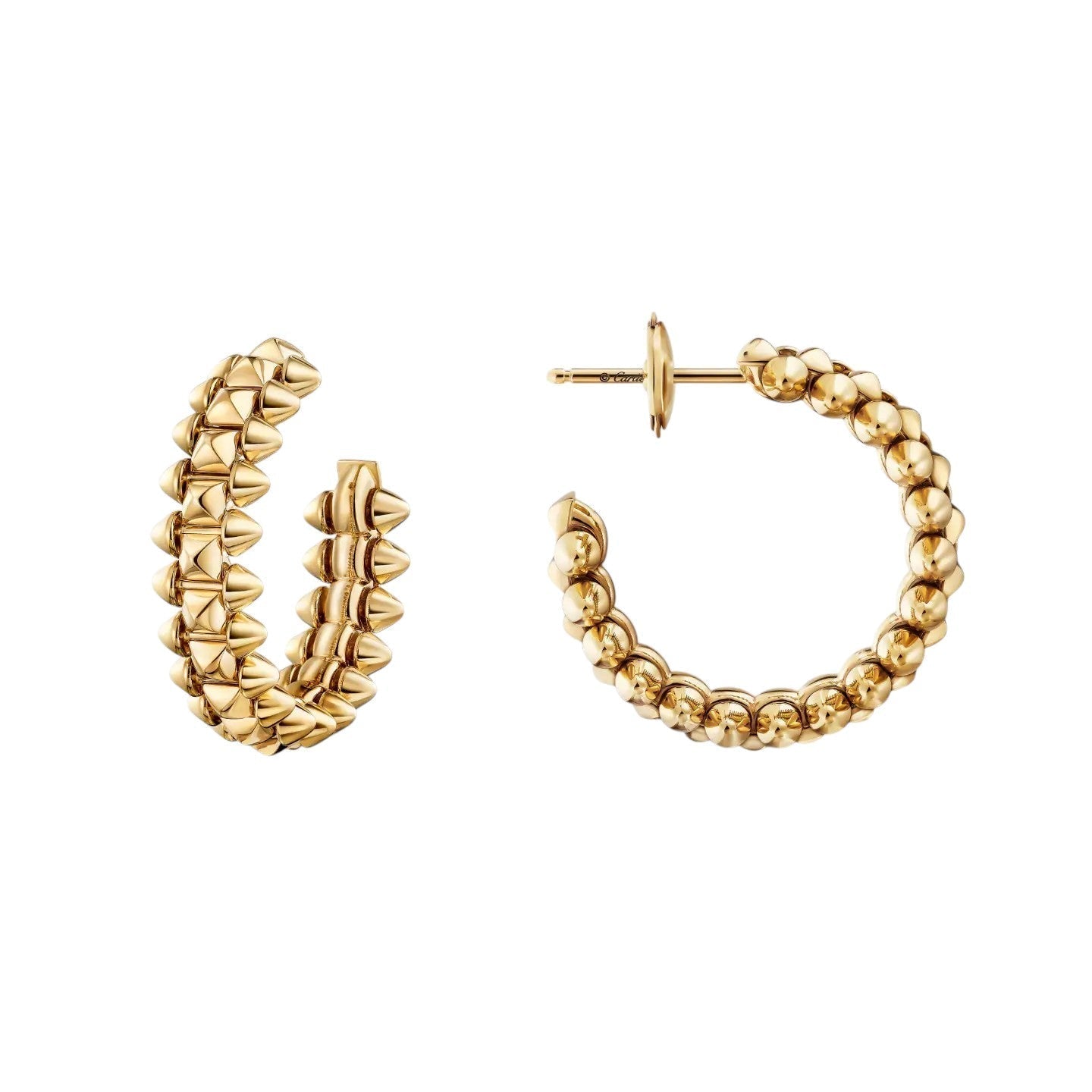 [Blue Tears Jewelry]CLASH SMALL HOOP EARRINGS
