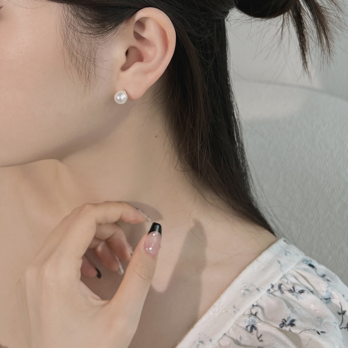 [Nova Jewelry]Delicate Pearl Earrings