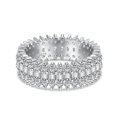 [Nova Jewelry]Ornate Colorful Radiant Cut Daily Ring
