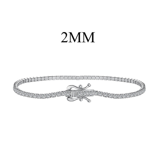 [Nova Jewelry]Radiant Colorful Round Cut Party Bracelet