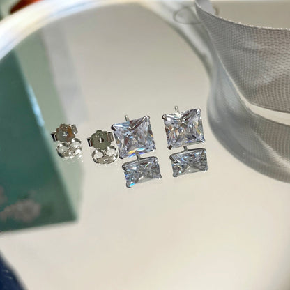 [Nova Jewelry]Ornate Square Shape Earrings