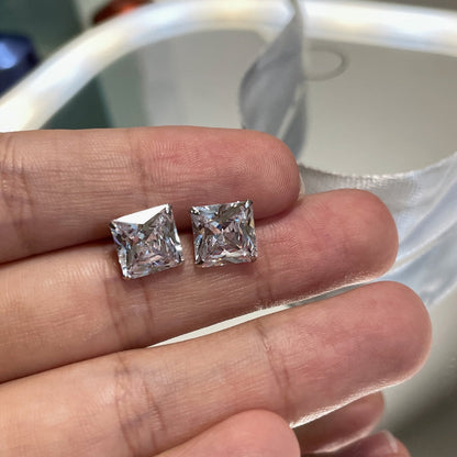 [Nova Jewelry]Ornate Square Shape Earrings