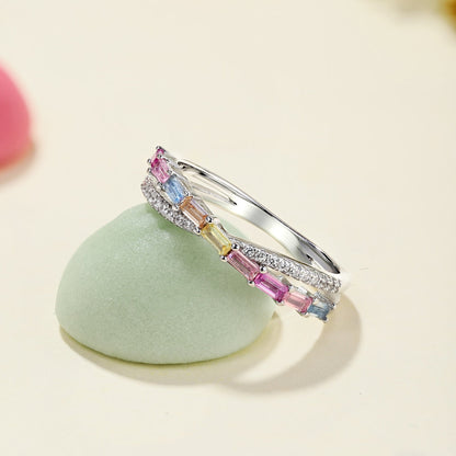[Nova Jewelry]Energetic Elegant Radiant Cut Party Ring