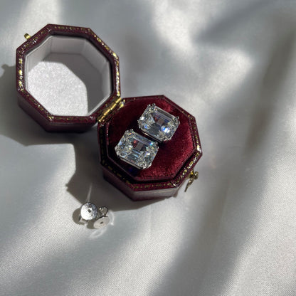 [Nova Jewelry]Dazzling Square Shape Earrings