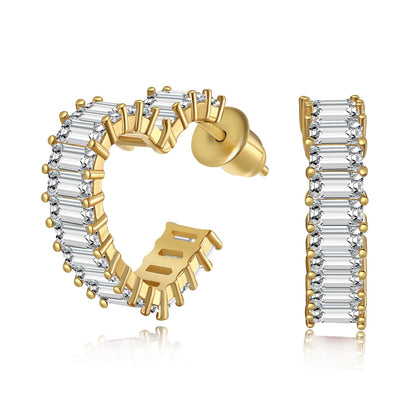[Nova Jewelry]Radiant Heart Cutout Earrings