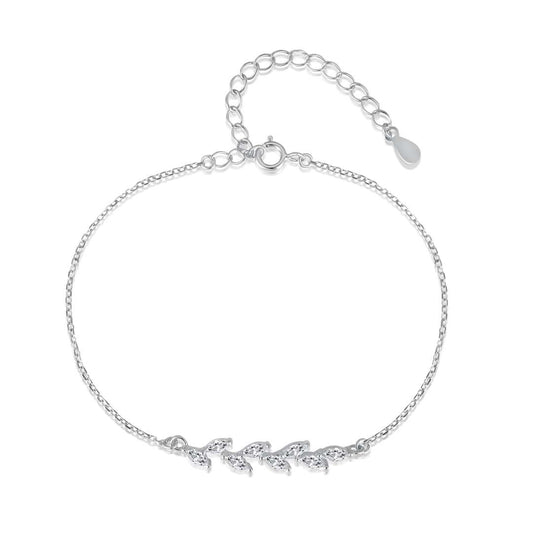 [Nova Jewelry]Elegant Wheat Leaves Shape Bracelet