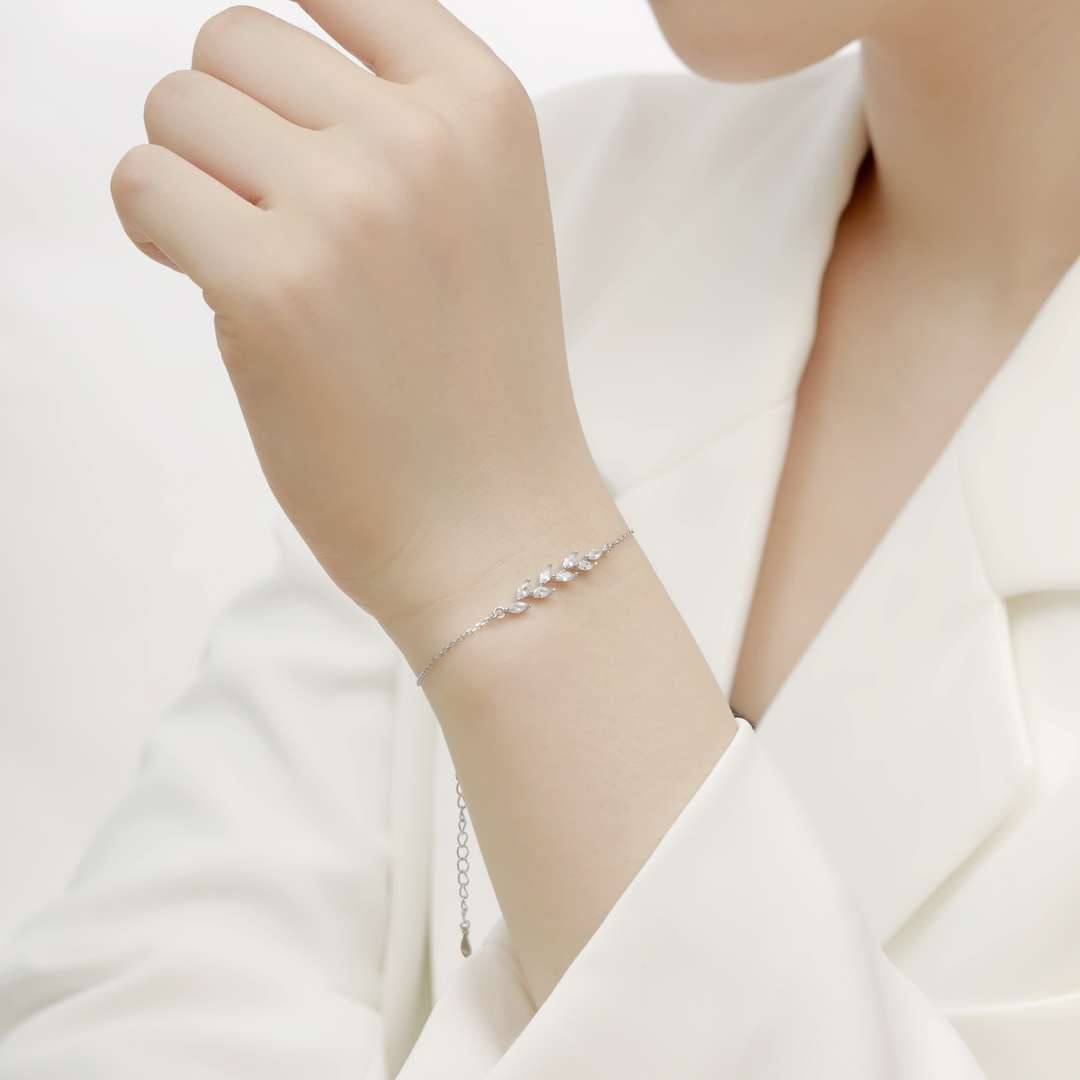 [Nova Jewelry]Elegant Wheat Leaves Shape Bracelet