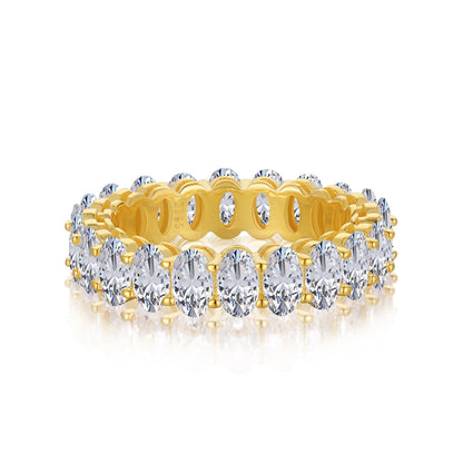 [Nova Jewelry]Ornate Oval Cut Tennis Ring