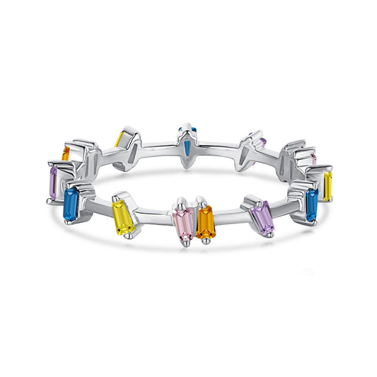 [Nova Jewelry]Unique Trapezoid Cut Daily Ring