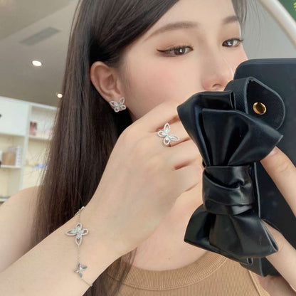 [Nova Jewelry]Delicate Butterfly Pendant Bracelet