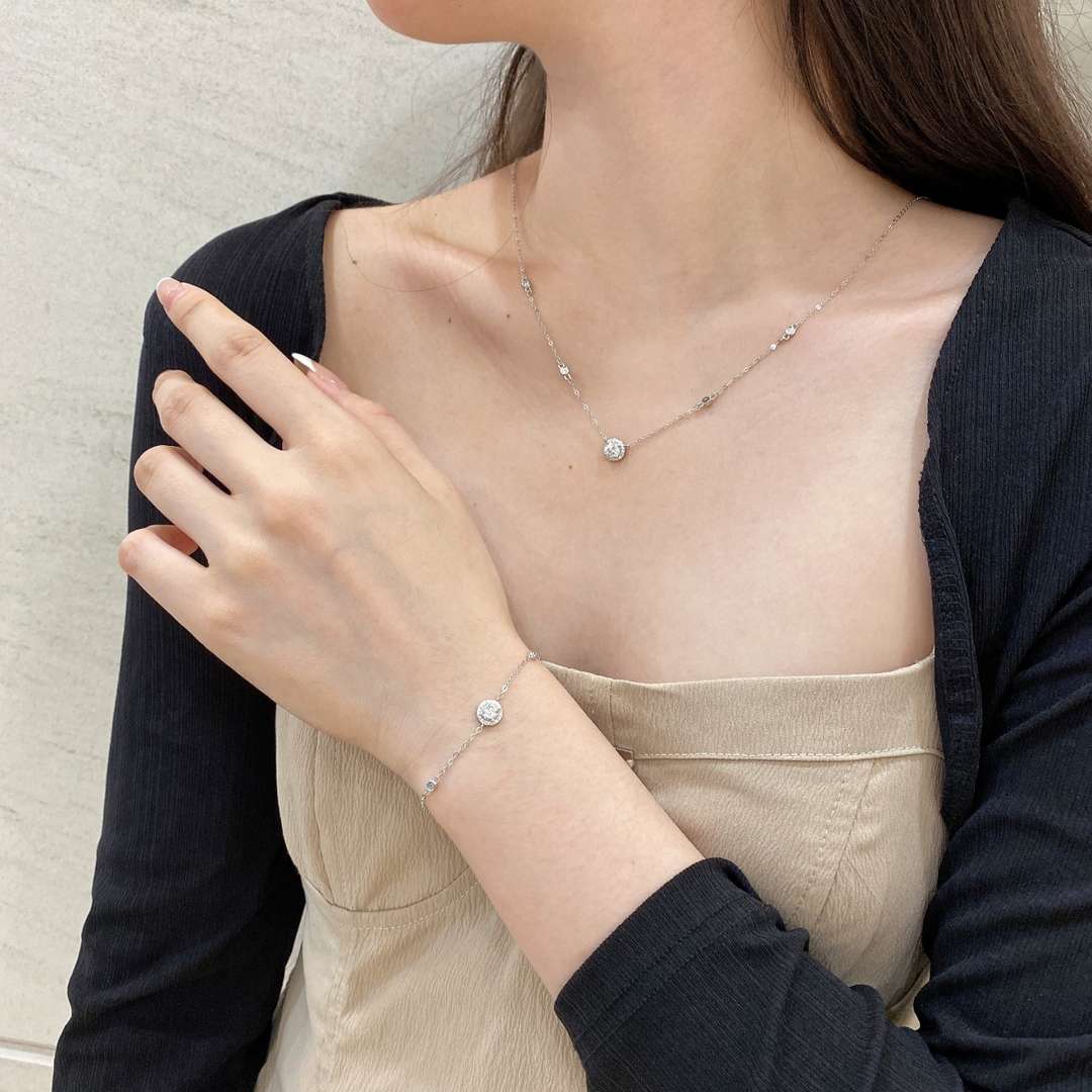 [Nova Jewelry]Dazzling Round Cut Shape Bracelet