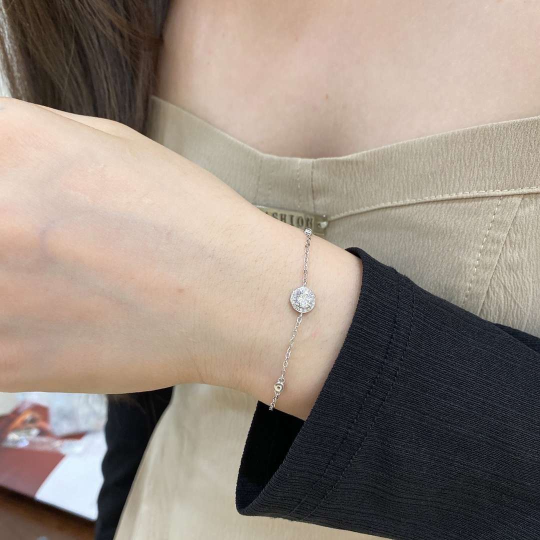 [Nova Jewelry]Dazzling Round Cut Shape Bracelet