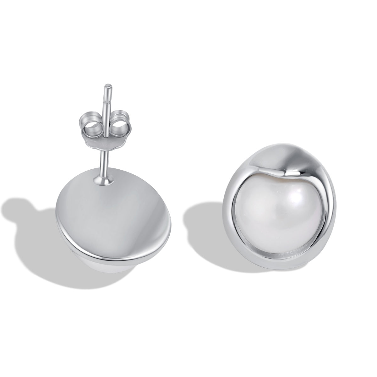[Nova Jewelry]Dainty Bread Pearl Earrings