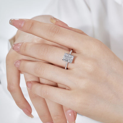 [Nova Jewelry]4.0 Carat Luxurious Engagement Ring