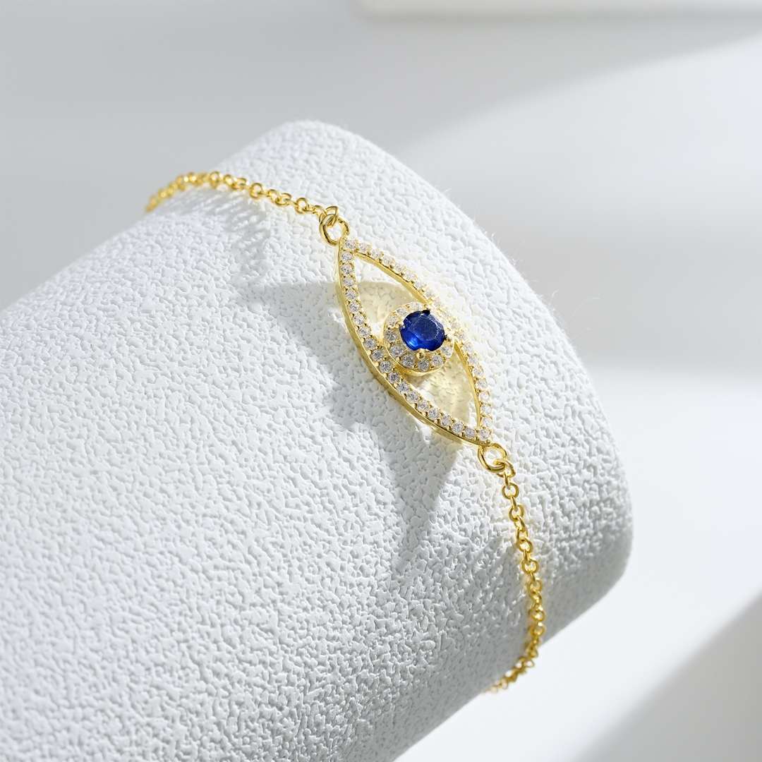 [Nova Jewelry]Devil's Eye Hollow Design Bracelet