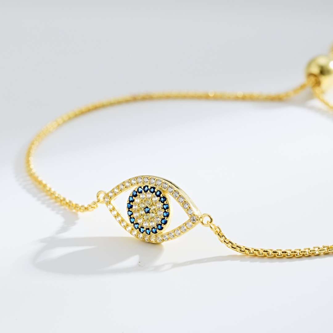 [Nova Jewelry]Dazzling Eye Shape Necklace