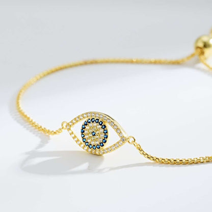 [Nova Jewelry]Dazzling Eye Shape Necklace