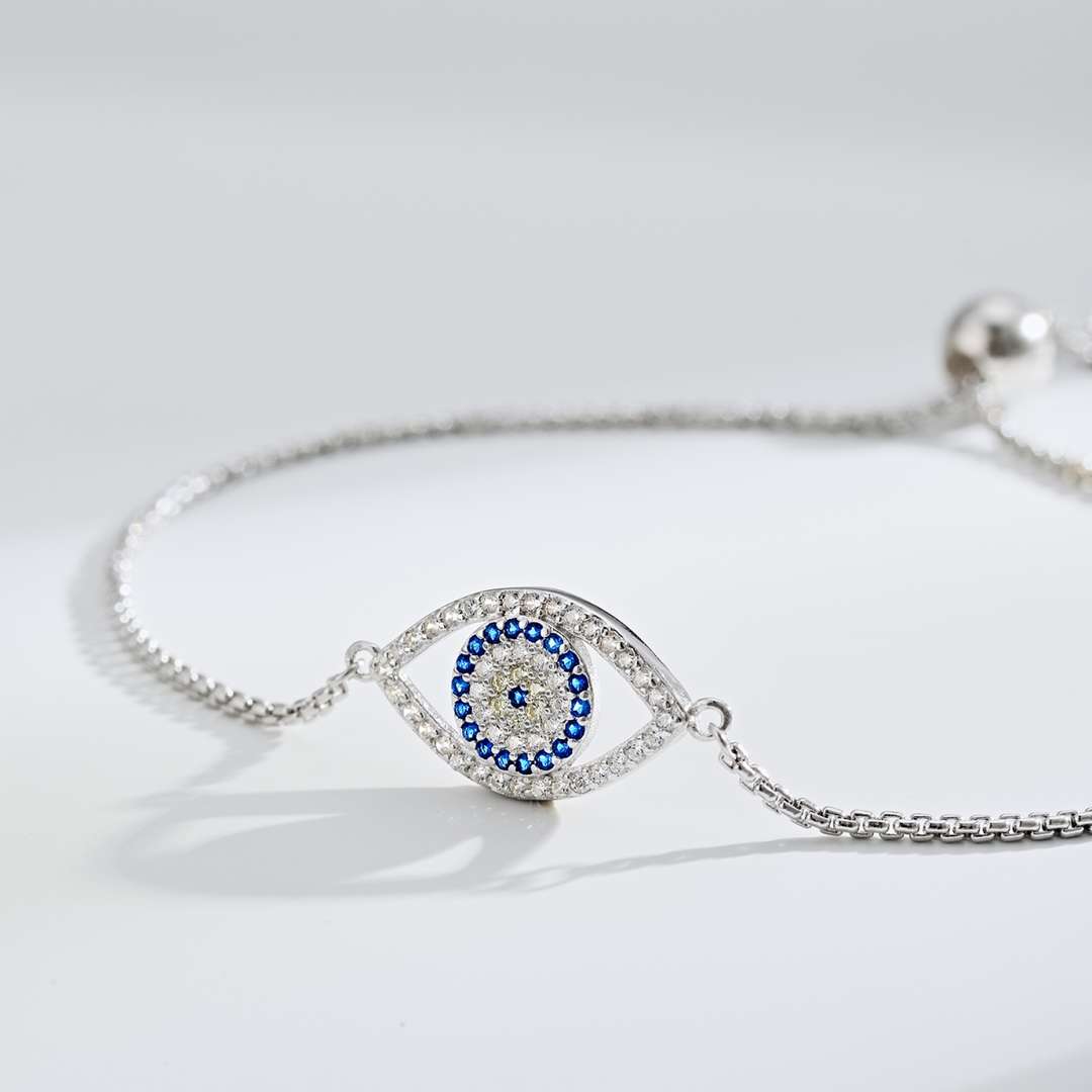 [Nova Jewelry]Dazzling Eye Shape Necklace