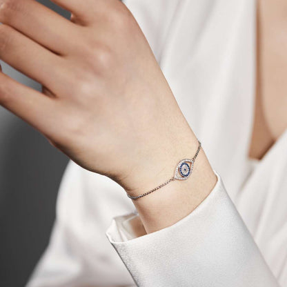 [Nova Jewelry]Dazzling Eye Shape Necklace
