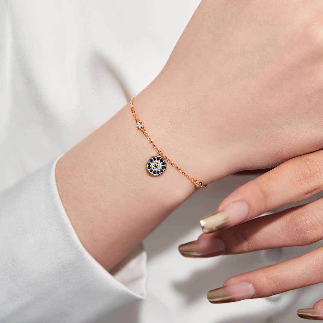 [Nova Jewelry]Devil's Eye Round Shape Bracelet