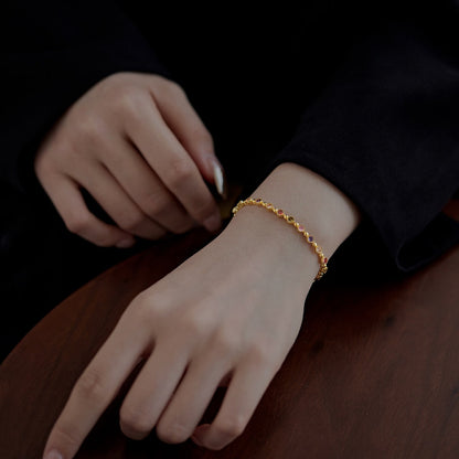 [Nova Jewelry]Sparkling Exquisite Round Cut Party Bracelet