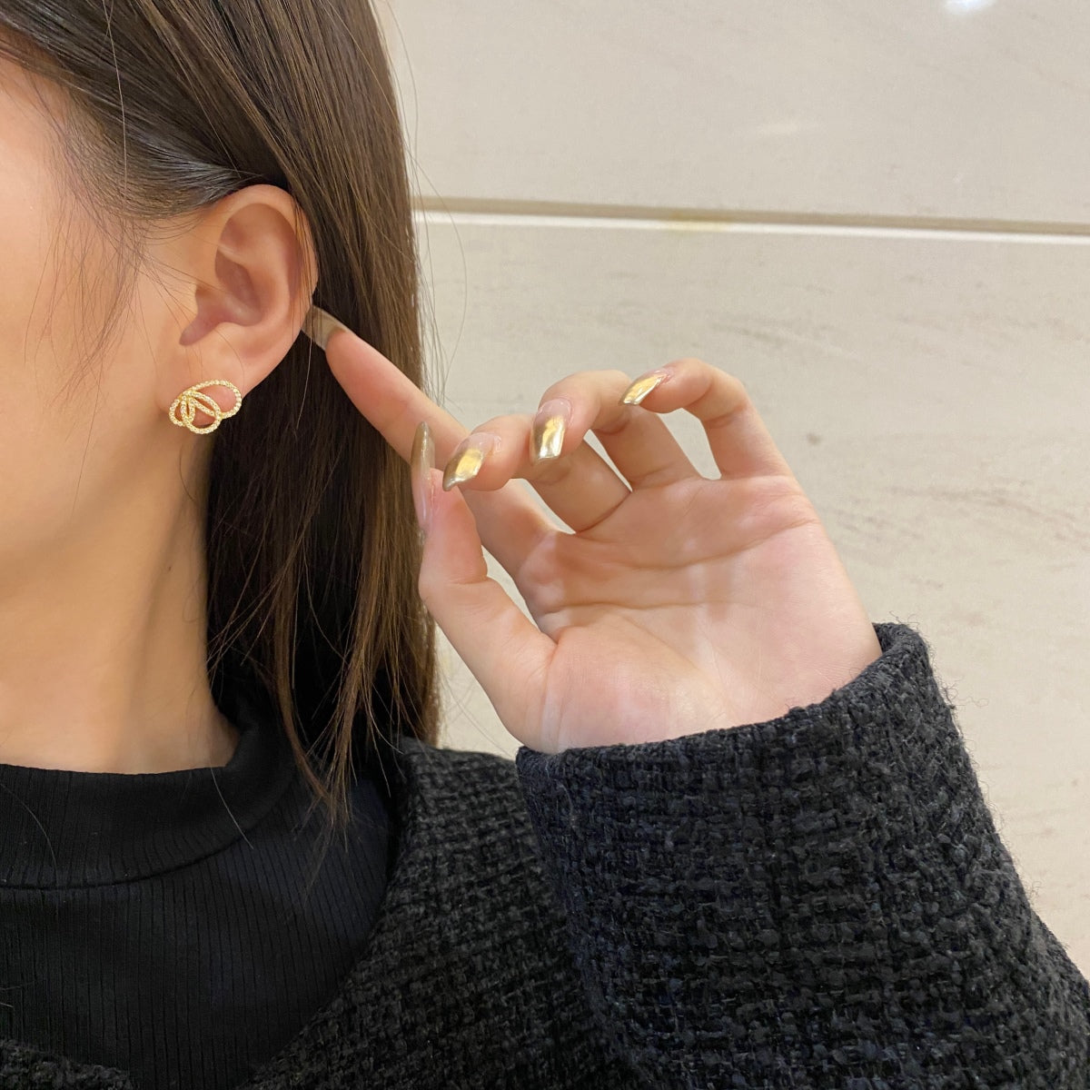 [Nova Jewelry]Exquisite Butterfly Shape Earrings