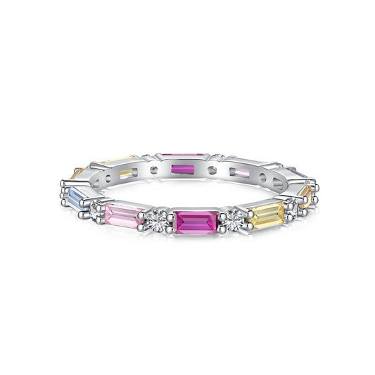 [Nova Jewelry]Lively In Shades Elegant Radiant Cut Daily Ring