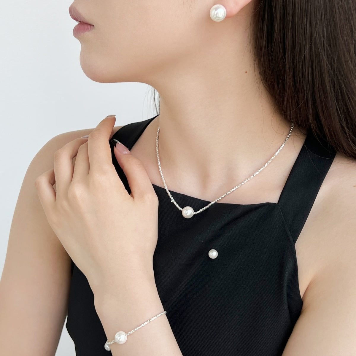 [Nova Jewelry]Delicate Pearl Earrings