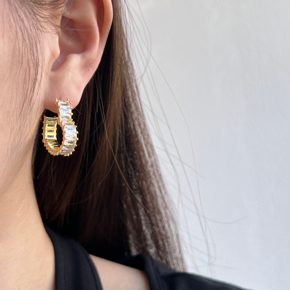 [Nova Jewelry]Radiant Heart Cutout Earrings