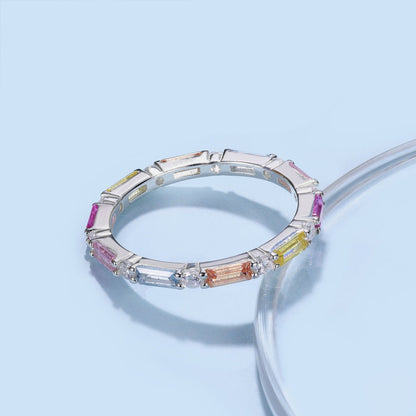 [Nova Jewelry]Lively In Shades Elegant Radiant Cut Daily Ring