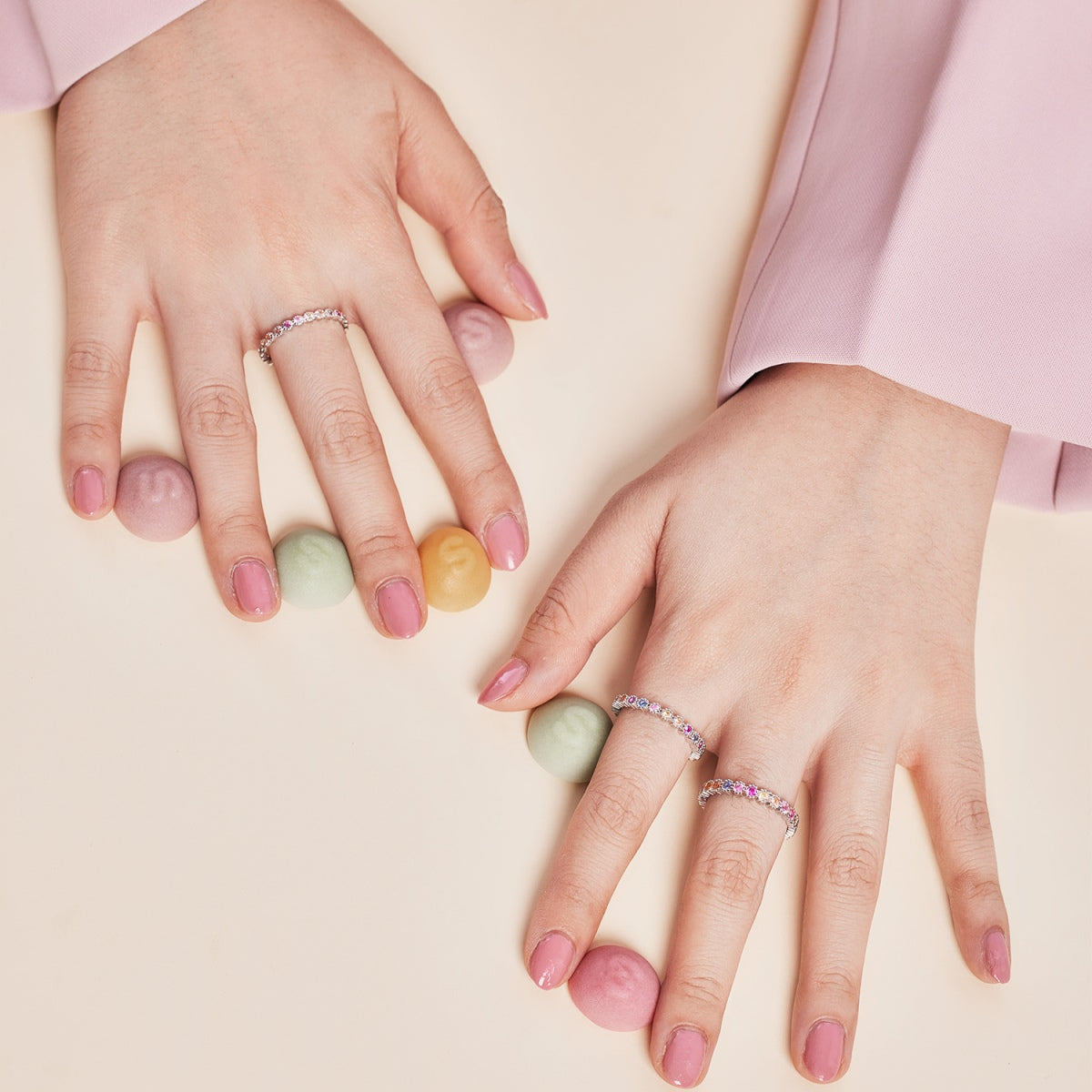 [Nova Jewelry]Exquisite Colorful Round Cut Party Ring