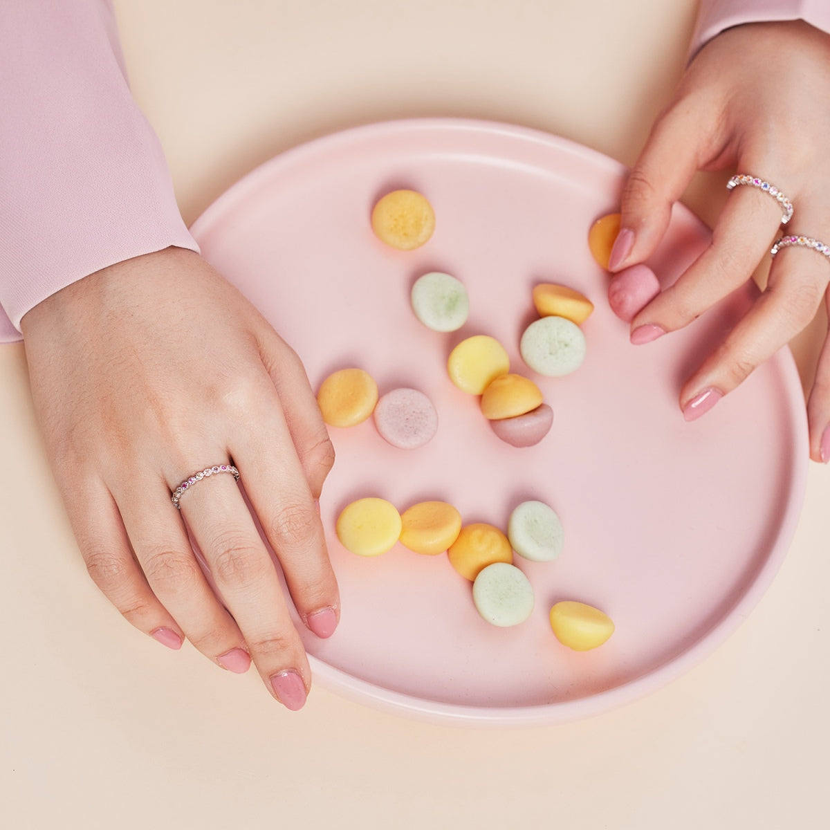 [Nova Jewelry]Exquisite Colorful Round Cut Party Ring