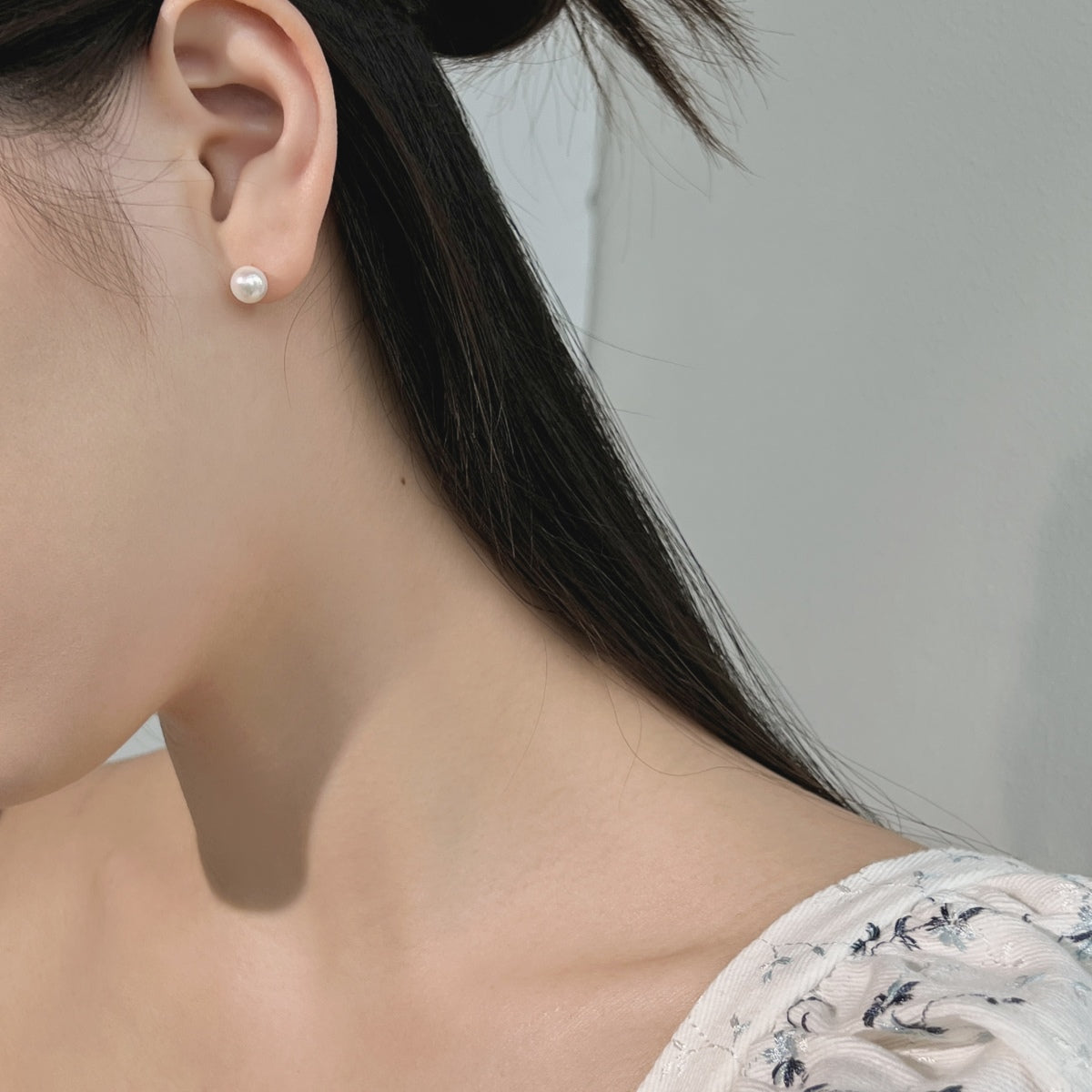 [Nova Jewelry]Delicate Pearl Earrings