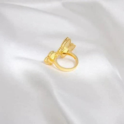 [BLUE TEARS]LUCKY BETWEEN THE FINGER RING