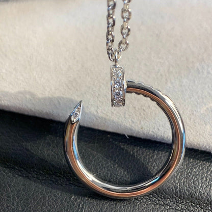[BLUE TEARS]JUSTE NECKLACE SILVER