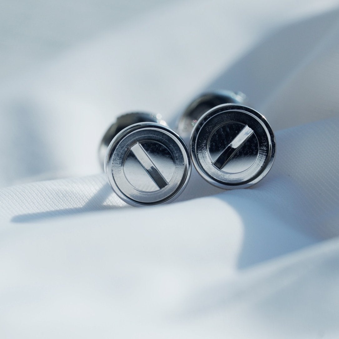 [BLUE TEARS]LOVE EARRINGS SILVER 10MM
