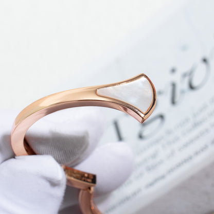 [BLUE TEARS]DREAM BRACELET OPEN PINK GOLD MOP
