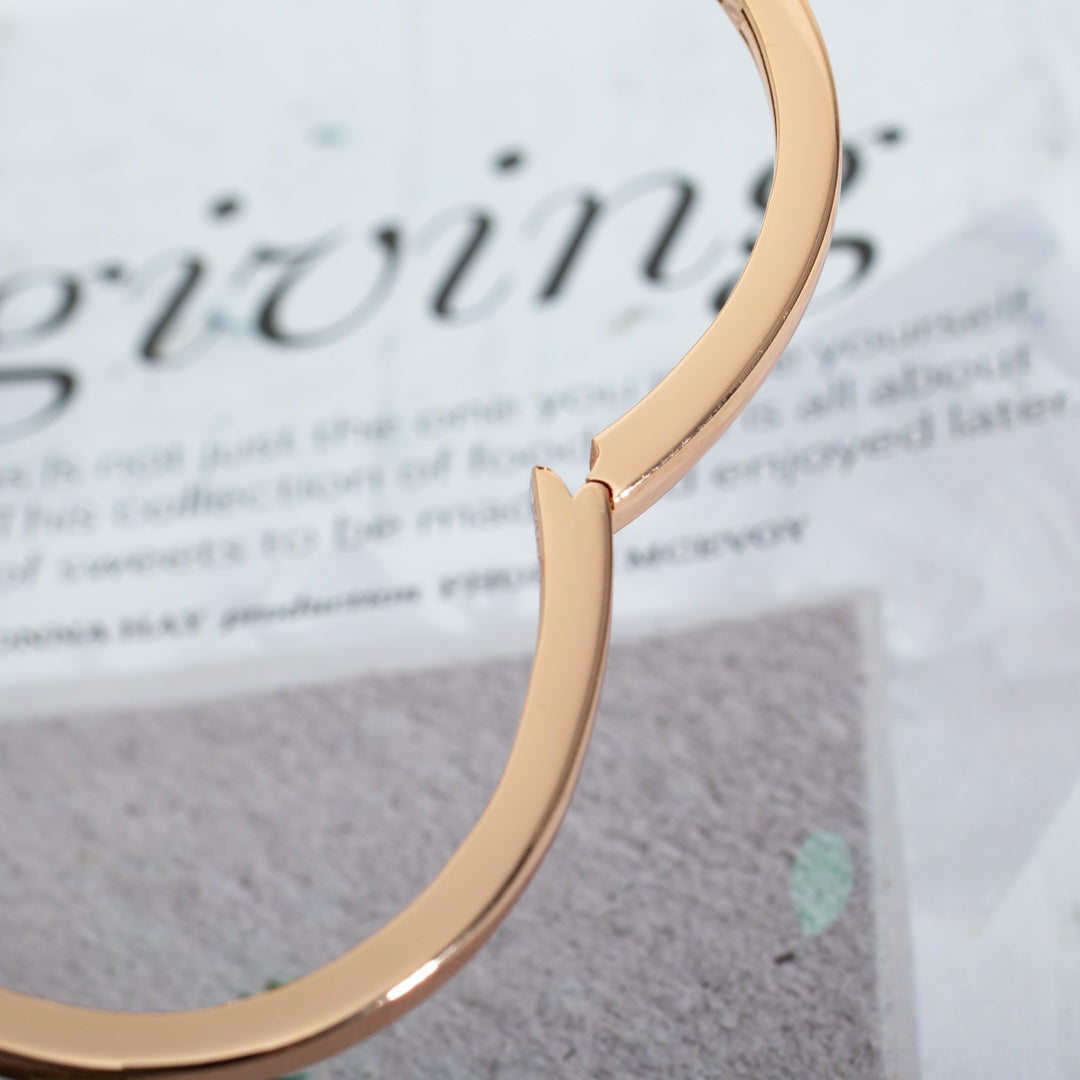 [BLUE TEARS]DREAM BRACELET OPEN PINK GOLD MOP DIAMOND