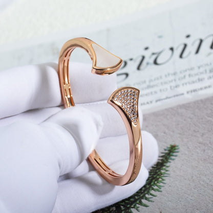[BLUE TEARS]DREAM BRACELET OPEN PINK GOLD MOP DIAMOND