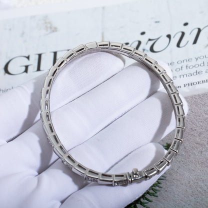 [BLUE TEARS]SERPENTI BRACELET SILVER DIAMOND
