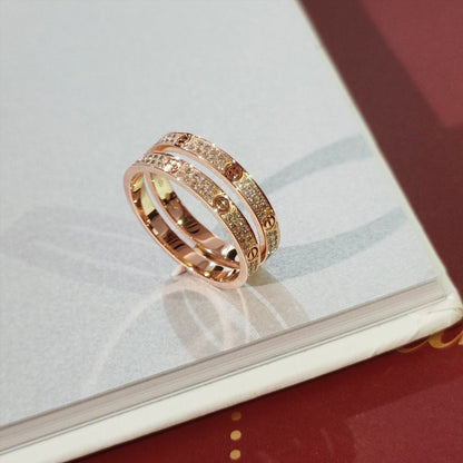 [Blue Tears Jewelry]LOVE RING 2.65MM DIAMOND