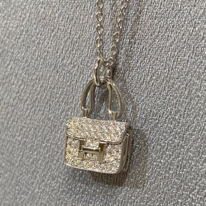 [BLUE TEARS]CONSTANCE PEDANT DIAMOND NECKLACE
