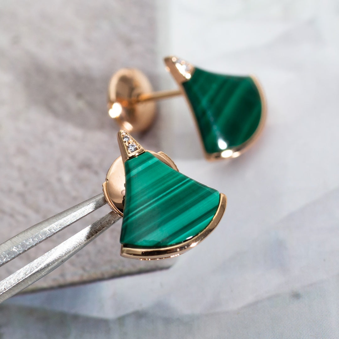 [BLUE TEARS]DIVAS DREAM EARRINGS PINK GOLD